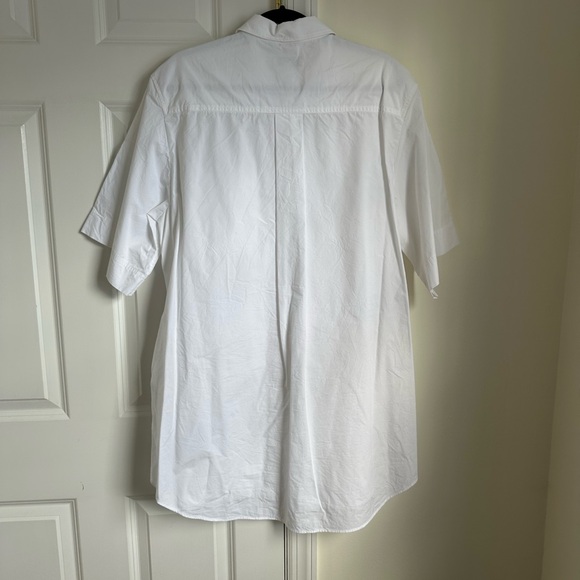 COS White Short Sleeve Shirt Dress - Picture 4 of 4